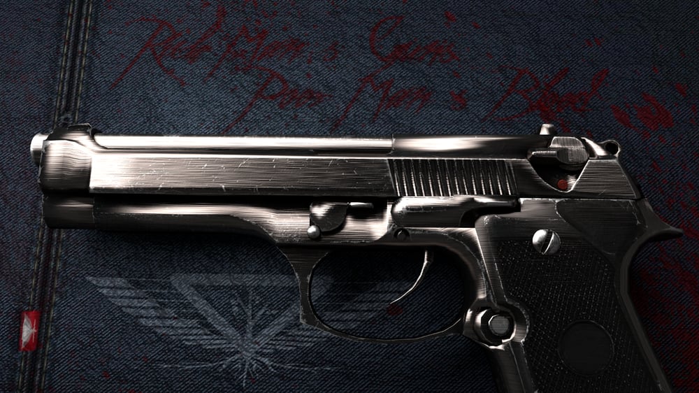 Beretta M9 //anti-war