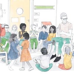 Kindergartengruppe