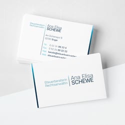 Visitenkarten für eine Kanzlei