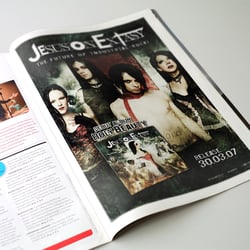 Anzeigengestaltung „Jesus on Extasy“ (Drakkar Rec.)