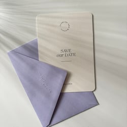 minimalistische Hochzeitseinladungen