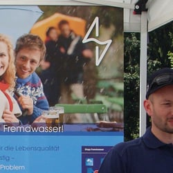 Infopoint zum „Fremdwasser“