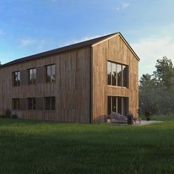 3D Visualisierung „Holzhaus“ 01