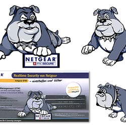 Corporate Design / Werbefigur Netgear