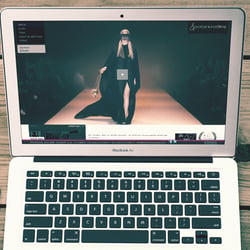 Webdesign für eine Filmagentur der Modebranche