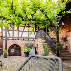 Innenhof des Hauses