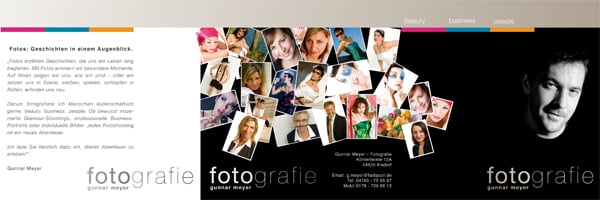 Imagebroschüre Fotograf