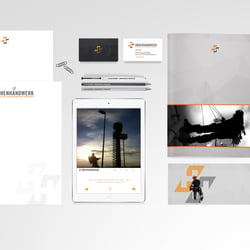 Corporate Design für ein Industriekletterer Unternehmen