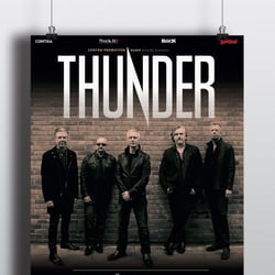 Plakatdesign „Thunder“