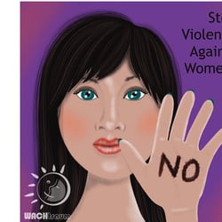 Stopp Gewalt gegen Frauen