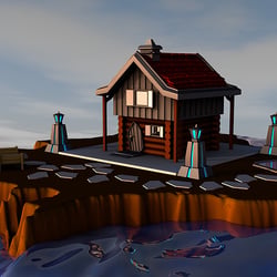 FantasyHouseonaStump