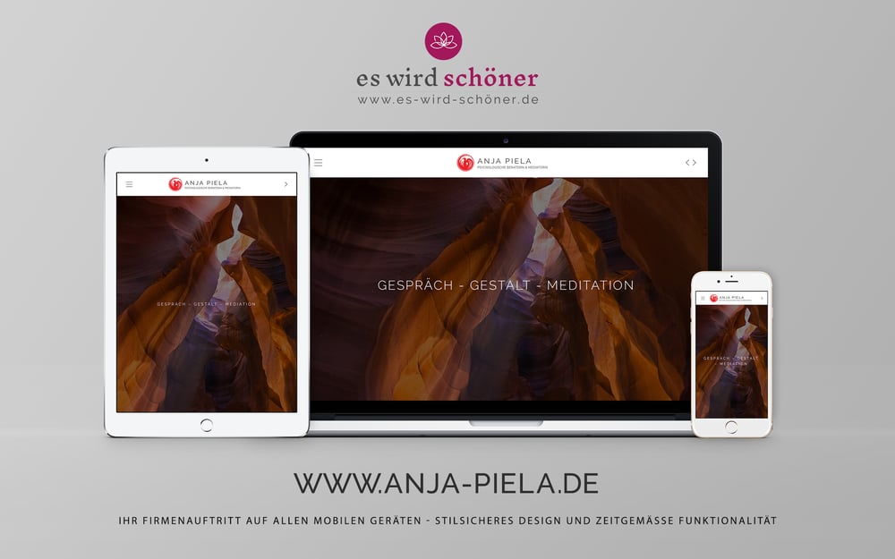 Responsive Webpräsenz – Beispiel