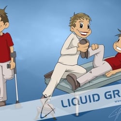 Illustrationen für Physiotherapie-Praxis