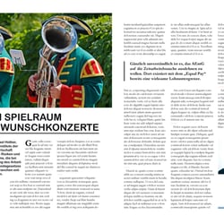 AMP Magazin, Beispieldoppelseite 1