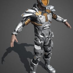Futuristic Enforcement officer