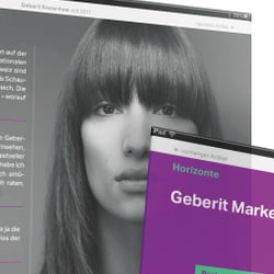 Geberit: Digitales Editorial Design