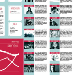 The foldout leaflet is ready to be hung up like a poster