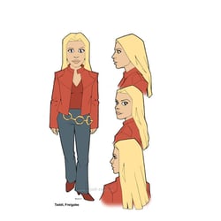BERLIN / BERLIN / Characterdesign: Taddi