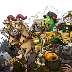 Illustration Sammelalbum „Eine Reise durch die Zeitgeschichte“