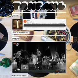 Website von Tonfang (Webdesign und -entwicklung)