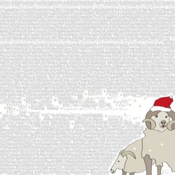 heideweihnacht. vektorillustration
