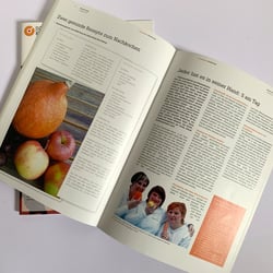 Klinikzeitschrift – Bsp2 Inhaltsseite