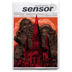 Sensor-Cover „Verbrechen & Kriminalität in Mainz“ Ausgabe 13, November 2011