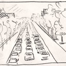 Storyboard zu Szenefilm Thema „Werbefotografie“