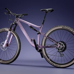 Mountainbike Seitenansicht