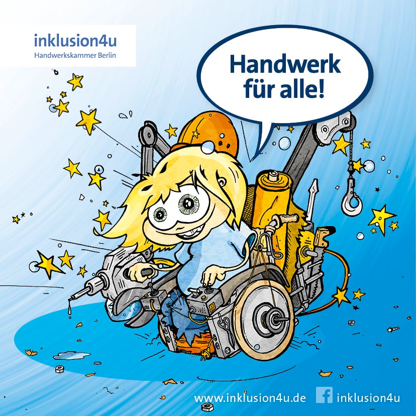 Headerimage inklusion4u | Handwerk für alle!
