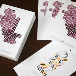 Typographic Quotes Calendar