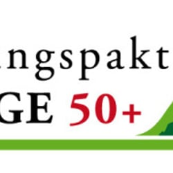 Logo Beschäftigungspakt 50plus Erzgebirge