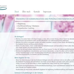 Entwurf und Umsetzung Website