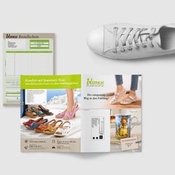 Vamos Schuhe – VERKAUFSFÖRDERUNG / BEGLEITPAPIERE KATALOG