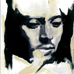 Portrait Acryl auf Leinwand