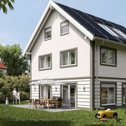 Wohnhaus mit Terrasse