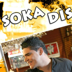 Flyer for presentation of Artist: Julio Nava. Customer: Soka Bar