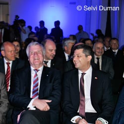 Horst Seehofer und Dr.Vural Ünlü, der Vorstandsvorsitzende des tgb