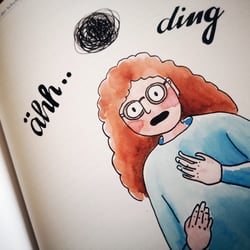 Illustration einer Geschichte