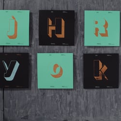 Postergestaltung Typo