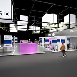 Messestandkonzept für IT-Software Hersteller