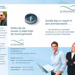 Broschüre für eu labourexperts Romania
