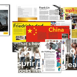 TAKKO X-PRESS 01/2010 /// Layout, Konzeptentwicklung und Art Direktion der Mitarbeiterzeitung.