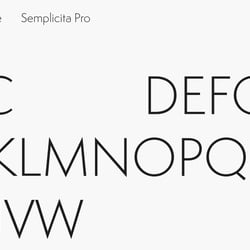 Primary Typeface