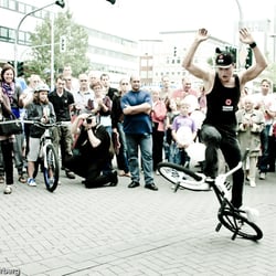 Shooting Chris Böhm (BMX Flatland Pro)