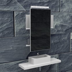 spiegel im Badezimmer.970