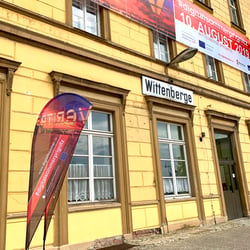 Grafik und Produktion Beachflag #digitalsommerprignitz