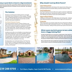 Paver Protector Brochure – Interior