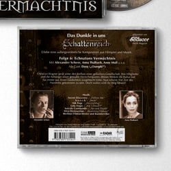 Artwork Design der „Schattenreich“ Hörspielserie, Folge 6: Echnatons Vermächtnis