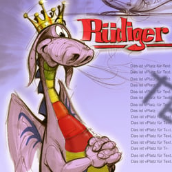 Ein Drachen (Rüdiger) für den Rüdesheimer Platz